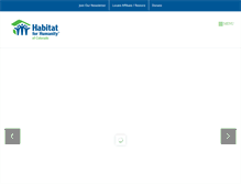 Tablet Screenshot of habitatcolorado.org